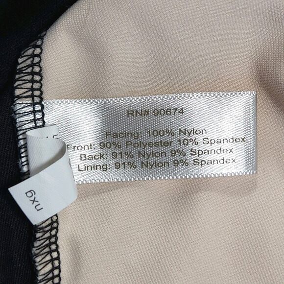 Boston Proper Nude Lined Black Floral Lace Camisole Medium Fairy Sexy Whimsigoth - Picture 6 of 9